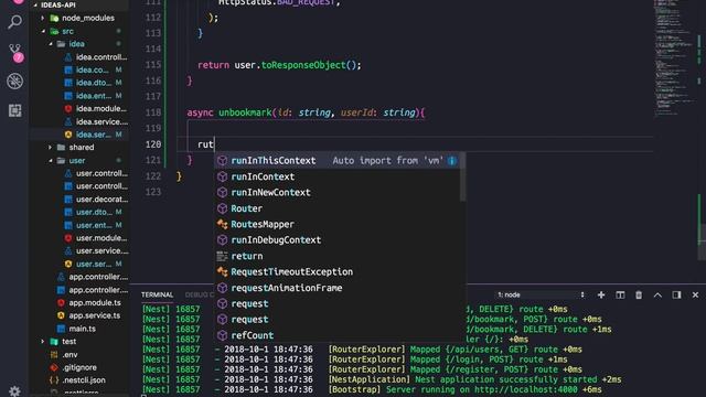 Ideas App - NestJS 09 API Junction Tables смотреть онлайн