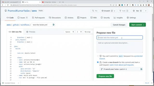 #21 GitHub Actions [Continuous Integration]: Adding a test-the-tester CI pipeline in GitHub смотреть онлайн