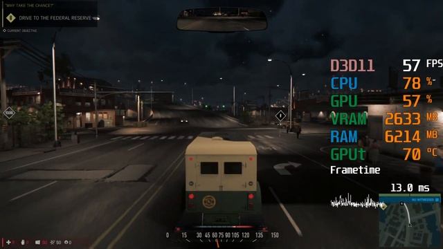 GeForce RTX 2060 -- AMD FX-8320 -- Mafia III FPS Test смотреть онлайн