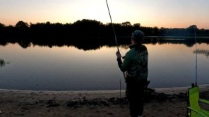 Рыбалка с ночевкой на реке Проня!