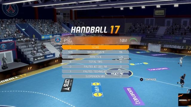 Handball 17 Ps4 Psg - Nimes смотреть онлайн