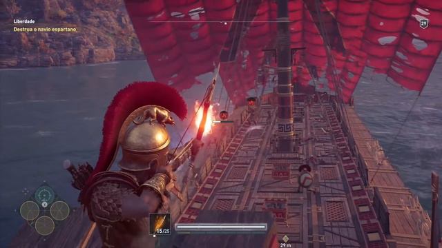 Assassin's Creed Odyssey: Destroy the Spartan Ship смотреть онлайн