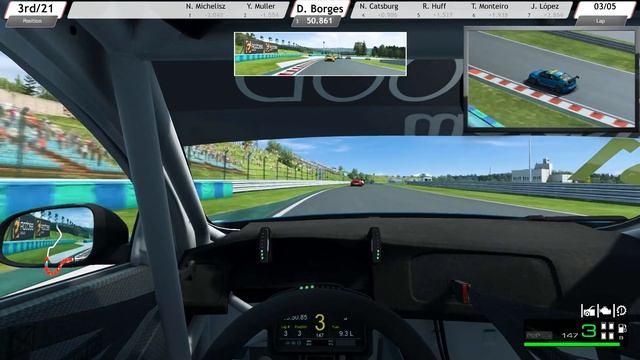 Raceroom Racing Experience - Volvo S60 Polestar TC1 - Hungaroring смотреть онлайн