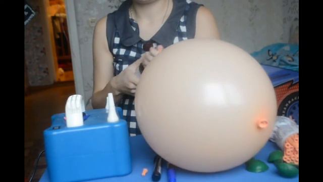 Ёж из шаров/Ежик из шаров/ Hedgehog of balloons смотреть онлайн