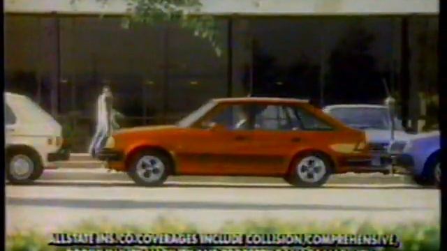 1985 Ford Escort "5mph Bumpers" TV Commercial смотреть онлайн