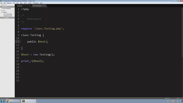 Learn Object Oriented PHP #32 - Namespace Part 1 смотреть онлайн