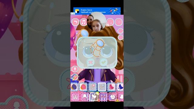 Создаем свою Куклу ЛОЛ. Игра на телефоне LOL Dress Up смотреть онлайн