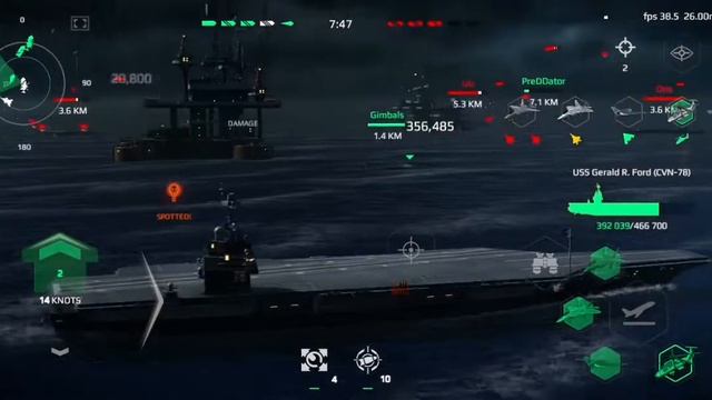 Ford Class Carrier of the US Navy... смотреть онлайн