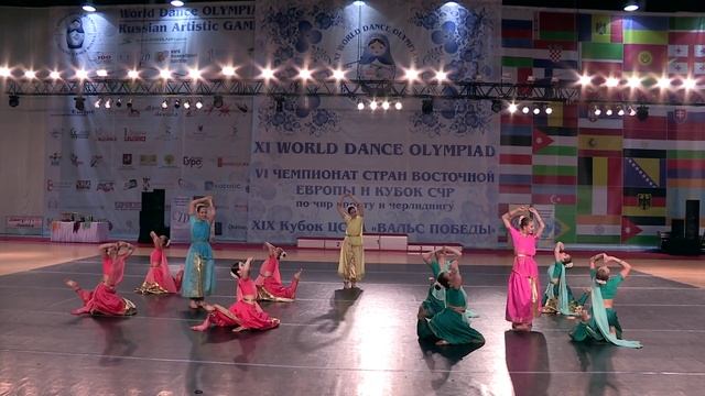 Accent - Kama Rupa, Bollywood. World Dance Olympiad 2014. смотреть онлайн