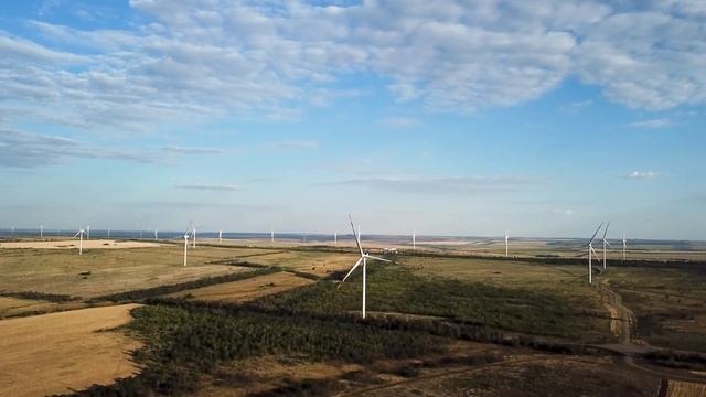 Ветряные мельницы Ростовская ВЭС (Каменск-Шахтинский) смотреть онлайн