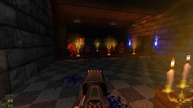 Brutal Doom v20b Hell on Earth Starter Pack - MAP25 House of the Hell Nobles - All Secrets смотреть онлайн