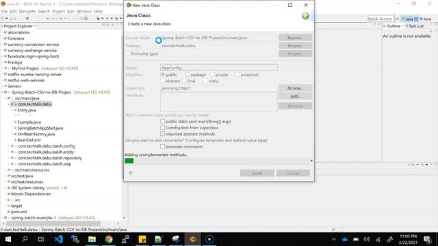 How to create Custom configuration class in Spring by using @Configuration annotation | Avoid XML смотреть онлайн