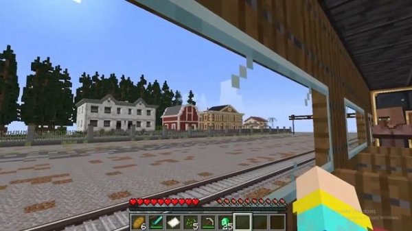 Create Mod 0.5 - Indain Train Mod | Real Train In Minecraft | Create Mod Train Mod