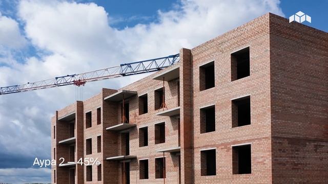 ЖК «Аура» - Ход строительства. Июль 2021 - СКАТ смотреть онлайн