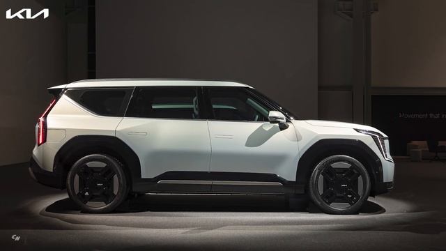 2024 Kia EV9 3-Row Electric SUV | Quick Reveal смотреть онлайн