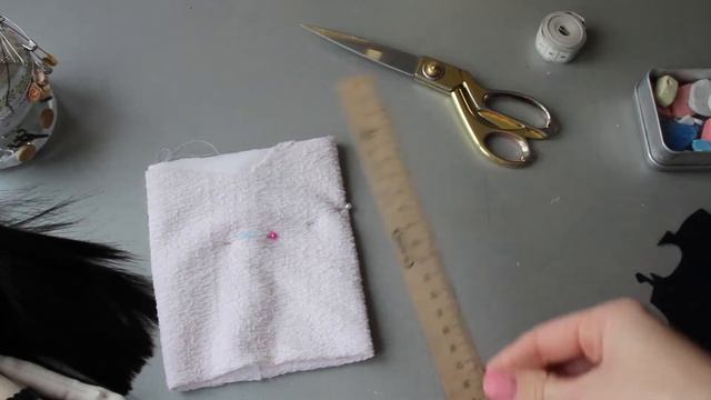 Котошапка для куклы из трикотажа смотреть онлайн