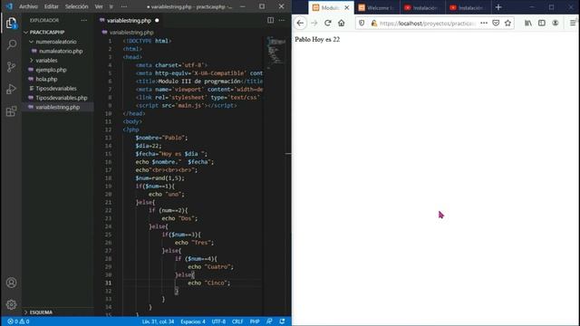 No 1 PHP variable for while do while смотреть онлайн