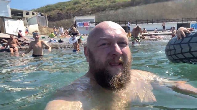 Я впервые за 34 года купаюсь в Чёрном море. Сукко, Анапа, 23 августа 2020 смотреть онлайн