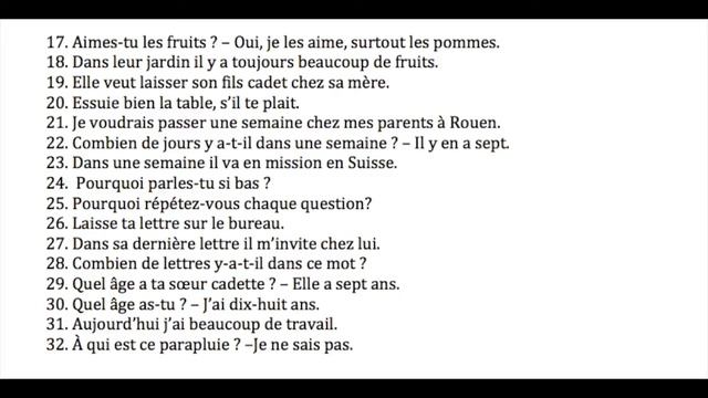 Реальный Французский.Упражнения на перевод по учебнику Попова-Казакова.Урок 14 смотреть онлайн