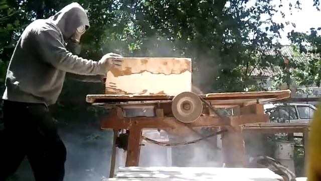 Порезка газоблока на циркулярке смотреть онлайн