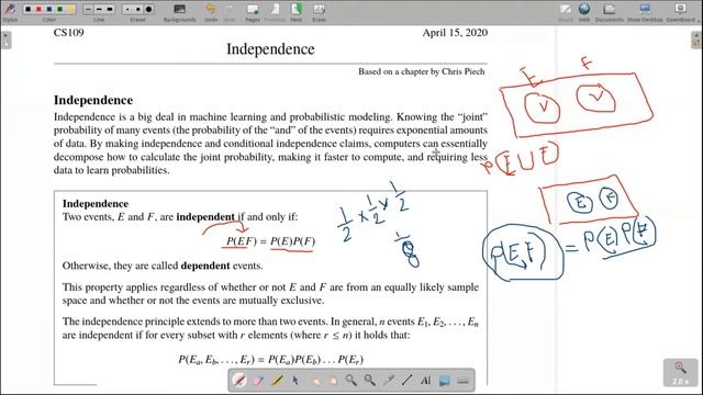 Artificial Intelligence || Bayes Theorem & Independence || Online Class смотреть онлайн