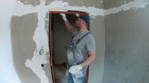 Отделка скрытых дверей повышенной сложности. Подробно с тонкостями