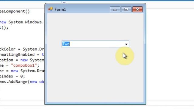 C# combobox - 2 ways to add items to a combobox смотреть онлайн