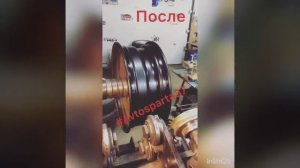 Исправление восьмерки штампованного диска Автоспарта37