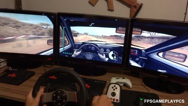 Dirt 3 Surround Nvidia GTX 690 смотреть онлайн
