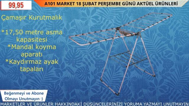 A101 18 ŞUBAT PERŞEMBE 2021 AKTÜEL ÜRÜN İNCELEMESİ/ÇEYİZ/SUNUM/TEMİZLİK/KOMBİN/MAKYAJ/MUTFAK/İNDİRİ смотреть онлайн