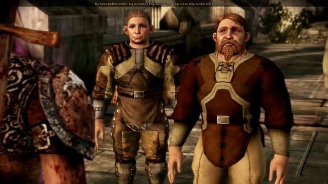 Dragon Age Origins Lothering Bodhan y Sandal HD Español смотреть онлайн