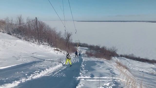 Лыжная турбаза на Волге/ Природа на Волге/ Дача и пасека на Волге/Ski resort on the Volga смотреть онлайн
