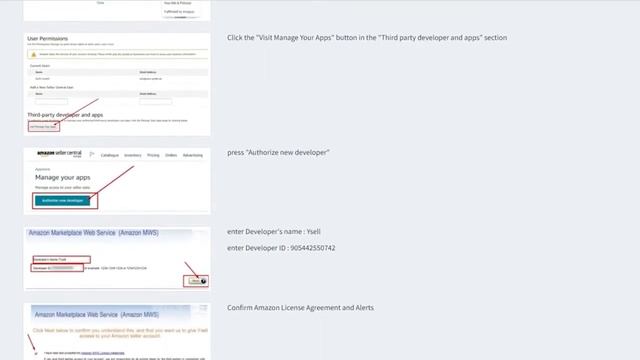 Первоначальная настройка Ysell.pro. Интеграция с Amazon через MWS. смотреть онлайн