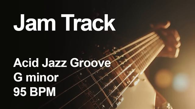 Acid Jazz Groove Jam Track in G minor "Slap Happy" - BJT #7 смотреть онлайн