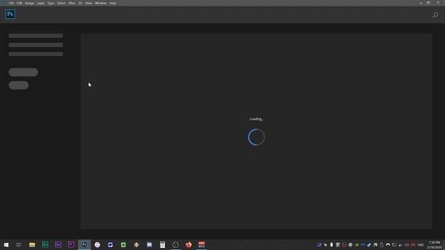How to Disable the Home Screen In Adobe Photoshop CC 2020 смотреть онлайн