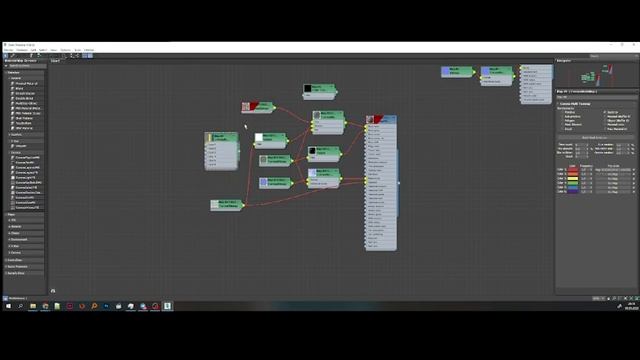 Нодовая система 3д макс