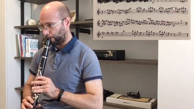 Rossini: Semiramide Overture (clarinet solo) - Luigi Mele clarinet смотреть онлайн