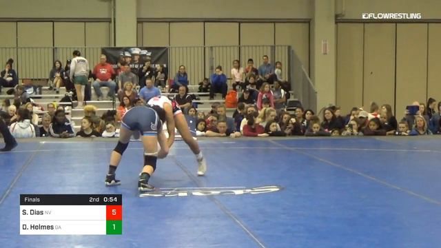100 Lbs Final Sterling Dias Team Nevada Vs Dianna Holmes Team Georgia смотреть онлайн