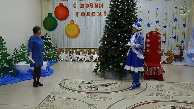 Новогодний утренник подготовительная группа В "Фантазёры" смотреть онлайн