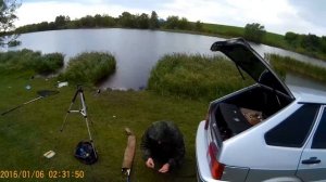 Ловля карася на резинку. Часть 1