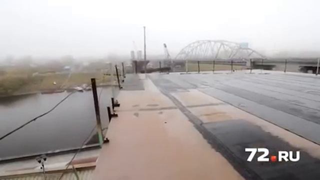Строительство моста р.Тура Тюмень смотреть онлайн