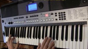 Седая ночь на синтезаторе играет С Островский