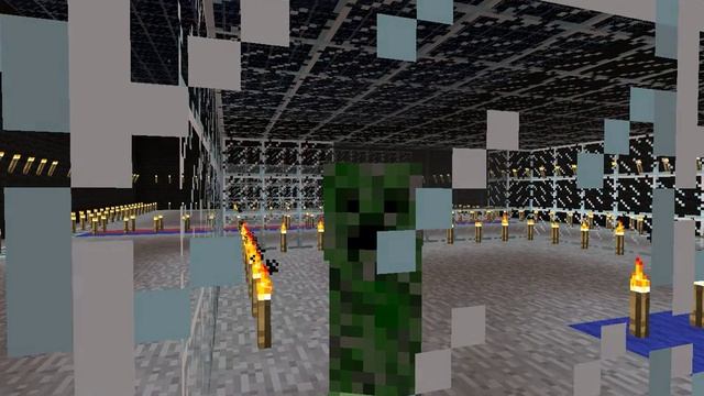 Minecraft - крипер vs. эндермена!РЕП БИТВЫ #1 смотреть онлайн