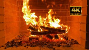 Легкая музыка у потрескивающего камина...