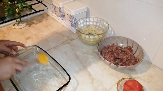 Картофельные гнезда с фаршем, смотреть онлайн