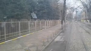 (Краснодар) Поездка на Трамвае по Маршруту N-4. борт 319. Часть-1,