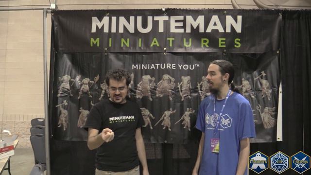 Minuteman Miniatures Interview at PAXU 2018 смотреть онлайн