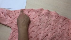 Ажурный кардиган на девочку//Экспресс Мастер класс