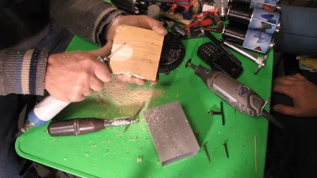 Копеечная самодельная борфреза и мотовка. смотреть онлайн