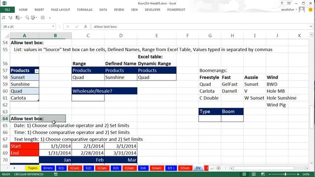 Highline Excel 2016 Class 10: Excel Data Validation (List, Custom & More), Comprehensive Lesson смотреть онлайн